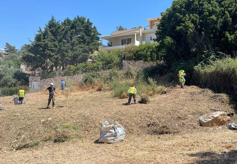  Δήμος Σαρωνικού: Συνεχίζονται οι εργασίες για τον καθαρισμό Δάσους Κουβαρά