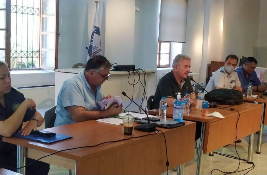  Δήμος Λαυρεωτικής: Συνεδρίασε το Τοπικό Συντονιστικό Όργανο Πολιτικής Προστασίας