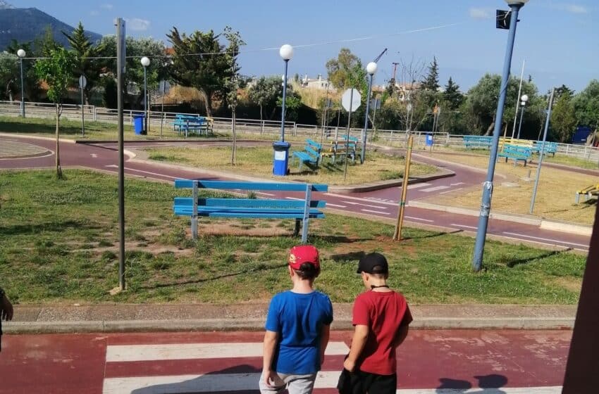  Δεκάδες εκπαιδεύσεις μικρών μαθητών στο Πάρκο Κυκλοφοριακής Αγωγής του Δήμου Χαλανδρίου
