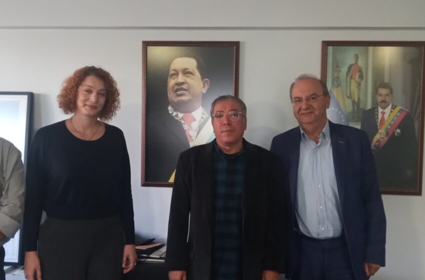  Δημ. Στρατούλης και Μ. Τσίχλη συναντήθηκαν με τον πρεσβευτή της Βενεζουέλας στην Ελλάδα