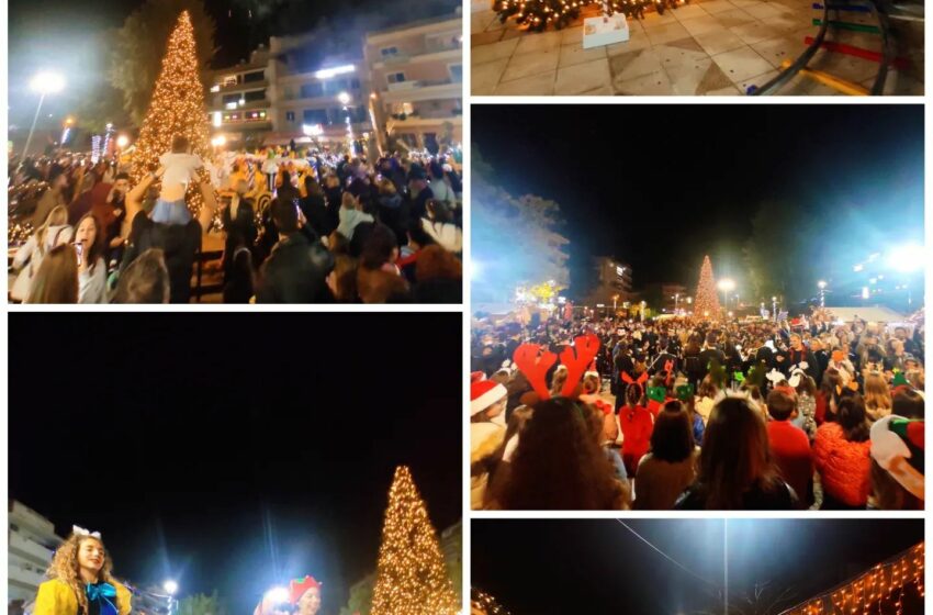  Άνοιξαν το Χριστουγεννιάτικο Χωριό και το Χριστουγεννιάτικο Πάρκο του Δήμου Παλλήνης