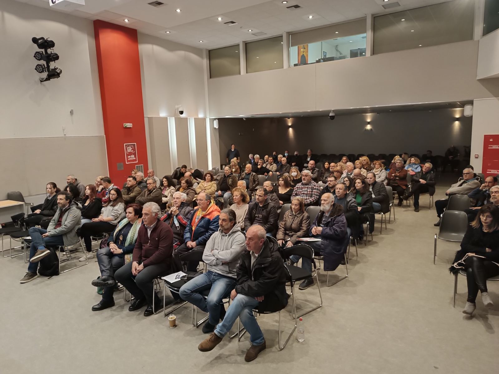 Από την προεκλογική συγκέντρωση του ΚΚΕ στη Μεταμόρφωση