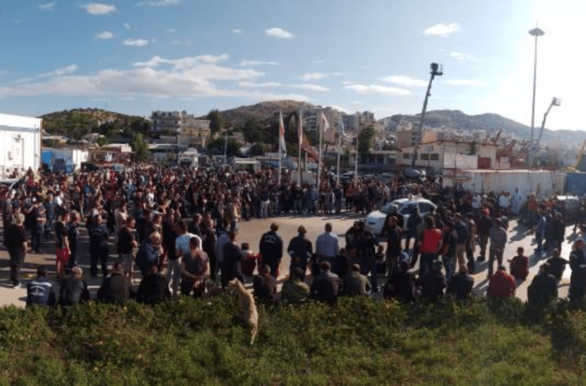  Με 24ωρη απεργία απαντούν οι εργαζόμενοι στο Πέραμα