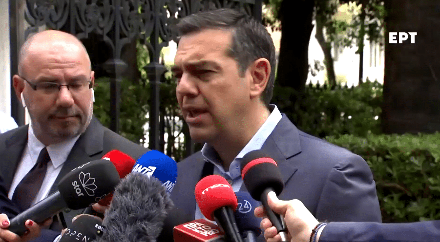 Δεν παρέλαβε τη διερευνητική εντολή ο Αλ. Τσίπρας (video)