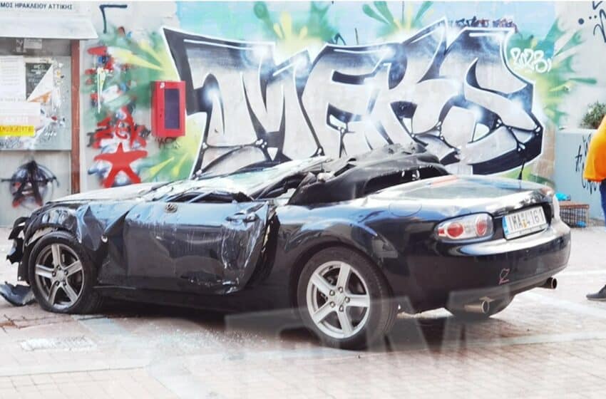  Ηράκλειο: Πτώση αυτοκινήτου στο σταθμό του ΗΣΑΠ – Νεκρός ο οδηγός