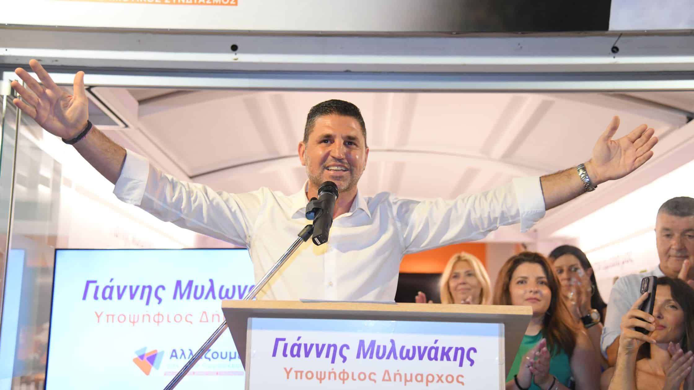 Γ. Μυλωνάκης: Η Αγία Παρασκευή αλλάζει σελίδα