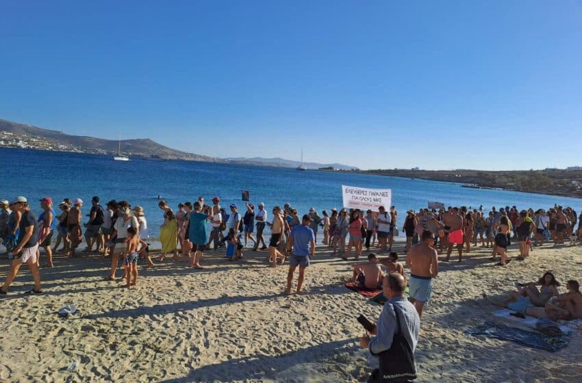 Ελπιδοφόρο κίνημα για ελεύθερες παραλίες στην Πάρο