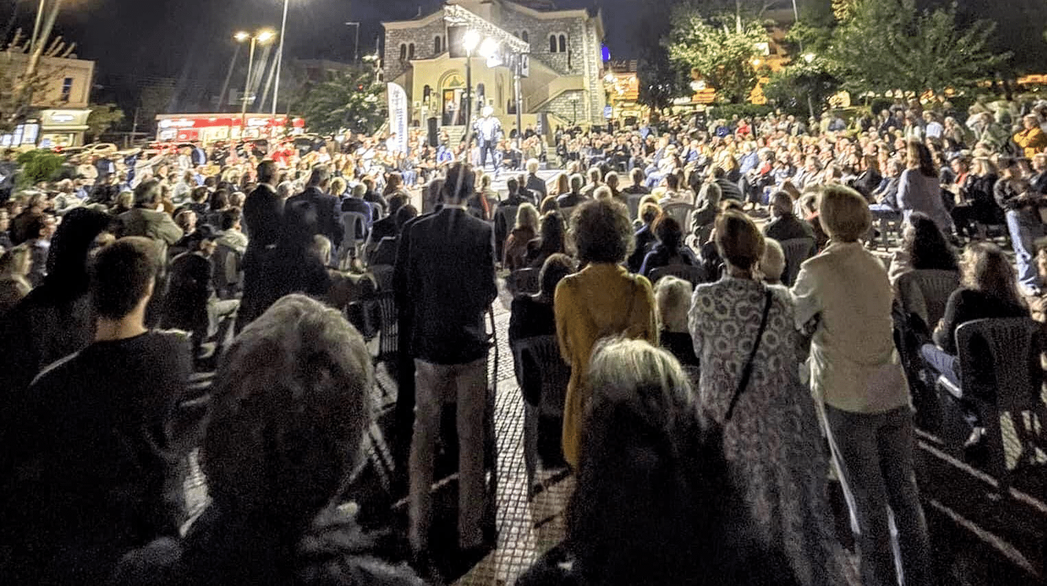 Φωτογραφίες από τη μεγάλη συγκέντρωση του Γιάννη Σταθόπουλου