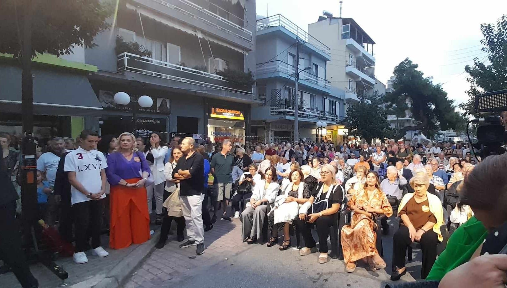 Ώρα αλλαγής στη Ν. Ιωνία - Μεγάλη συγκέντρωση από τον Π. Μανούρη