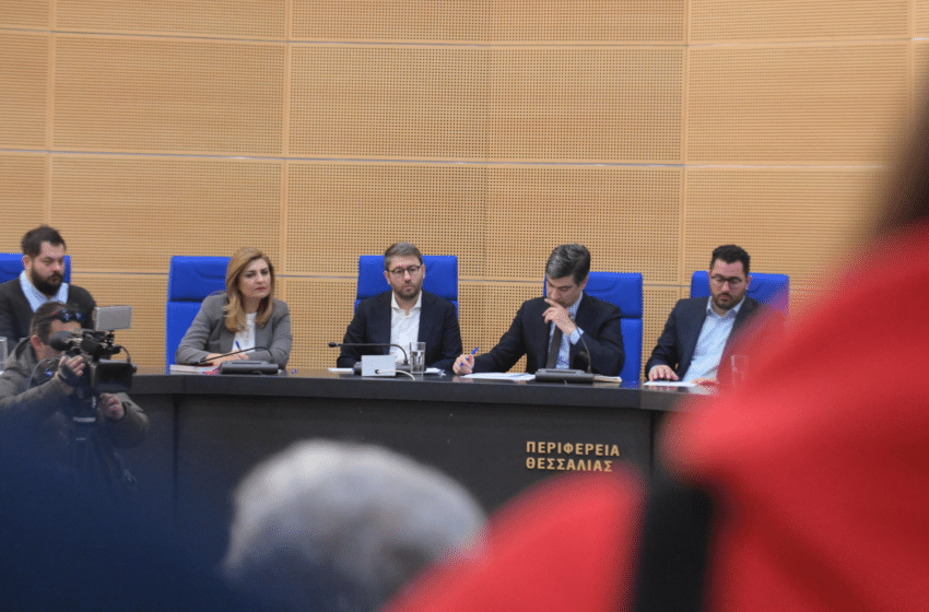  ΠΑΣΟΚ: Το σχέδιο μας για την ανασυγκρότηση της Θεσσαλίας