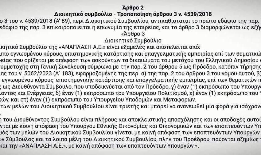  Κ. Ζαχαριάδης: Ο Δήμος Αθηναίων δεν είναι πια στο κυριακάτικο μενού της οικογένειας, ας το καταλάβουν