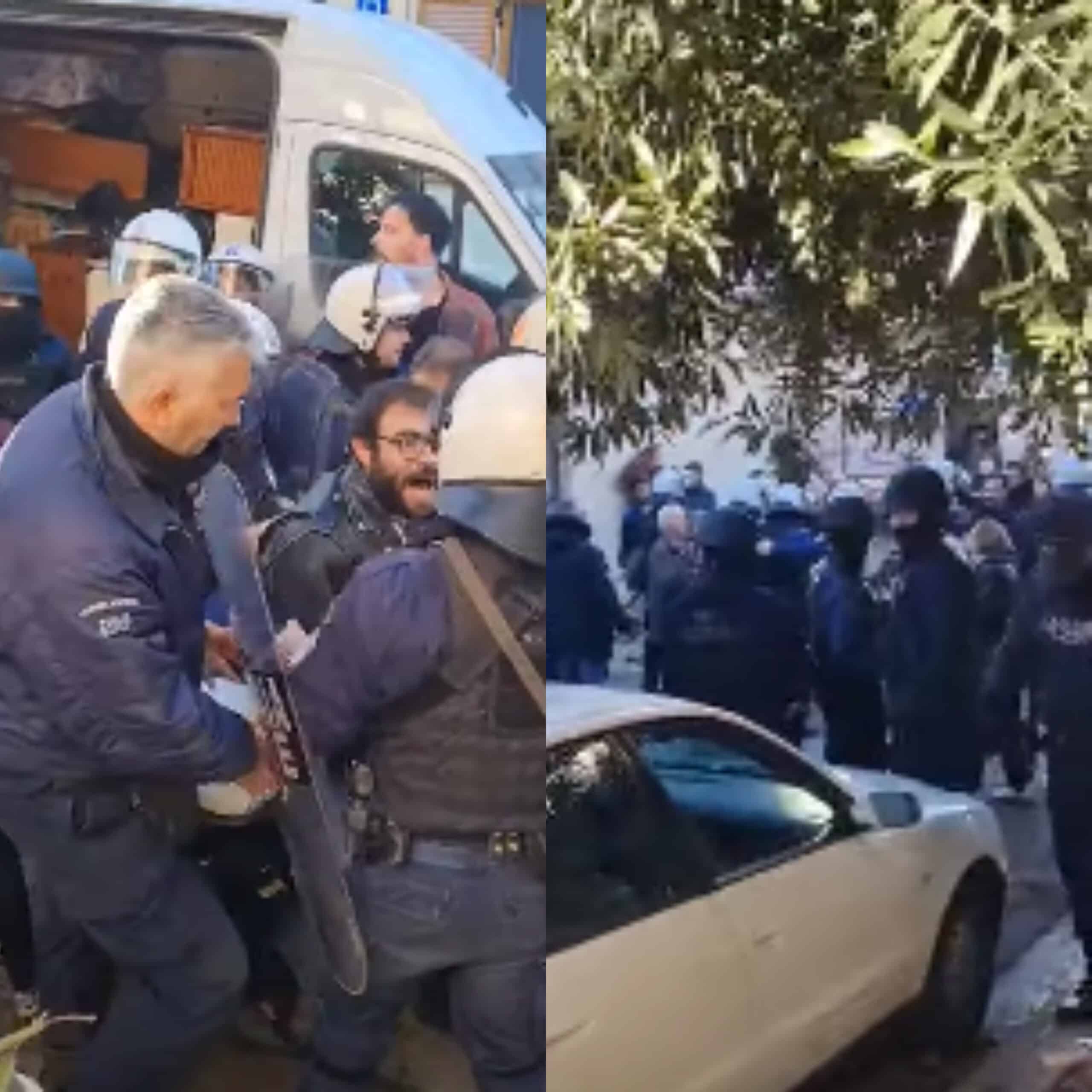 Έξωση αναπήρων με ΜΑΤ και ΟΠΚΕ στα Άνω Πετράλωνα