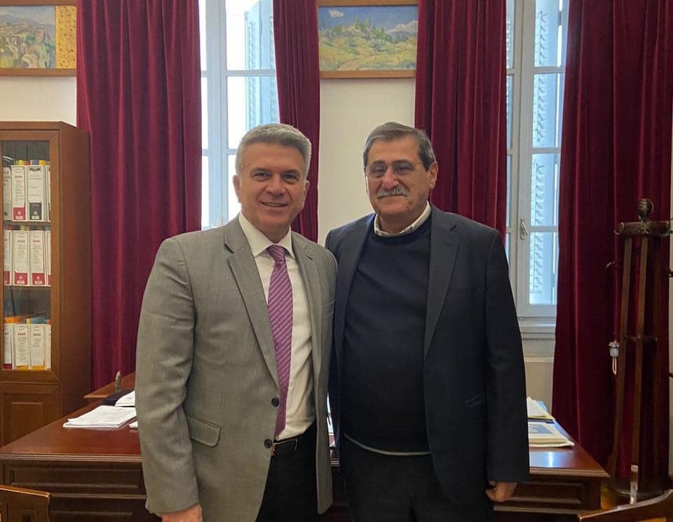 Συνάντηση Π. Μανούρη και Κ. Πελετίδη - Τι συζήτησαν οι δύο δήμαρχοι