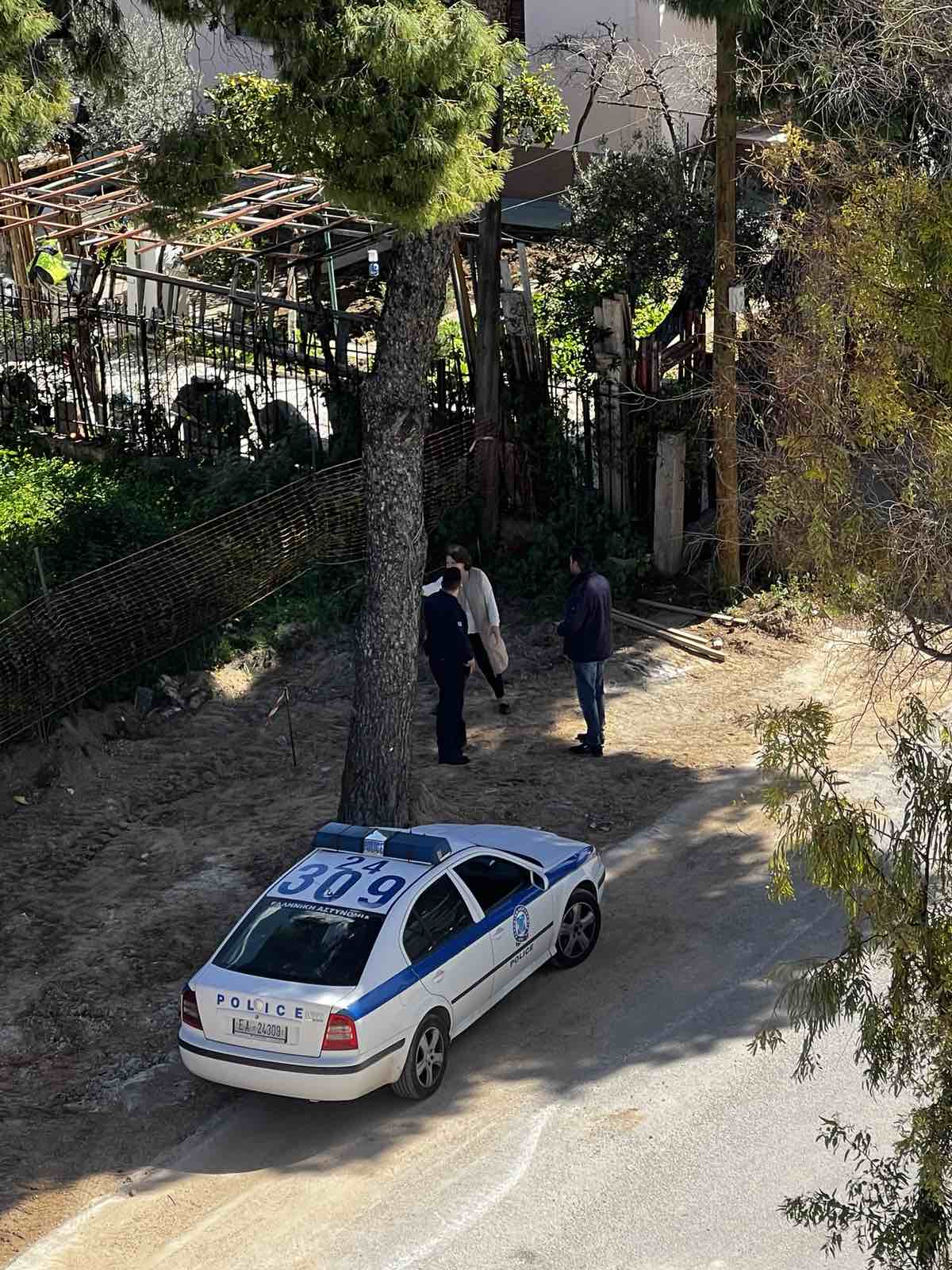 Και πάλι η αστυνομία στις εργασίες στην Τατοϊου