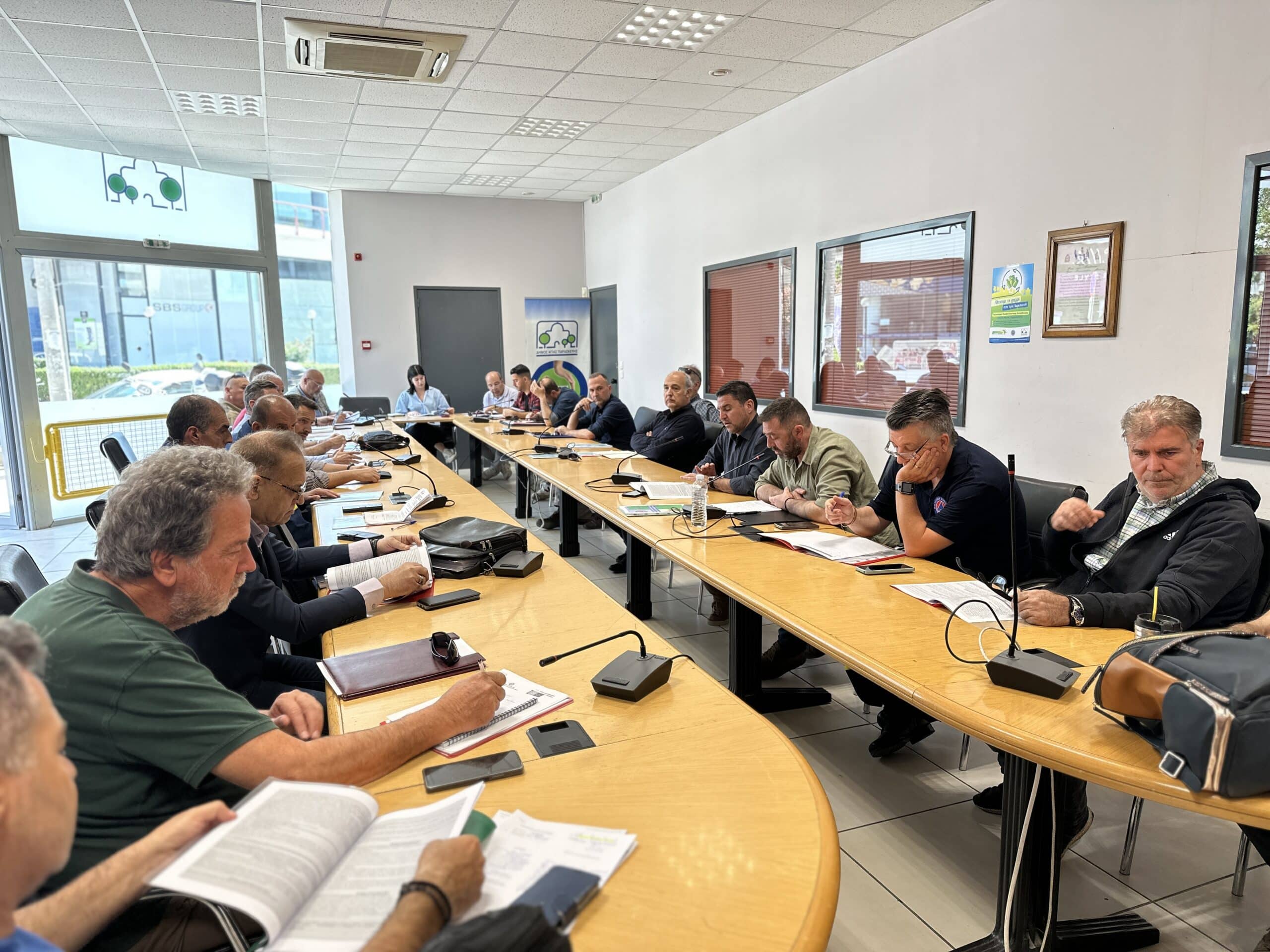 Απολογισμός του Δήμου Αγία Παρασκευής για την Πολιτική Προστασία