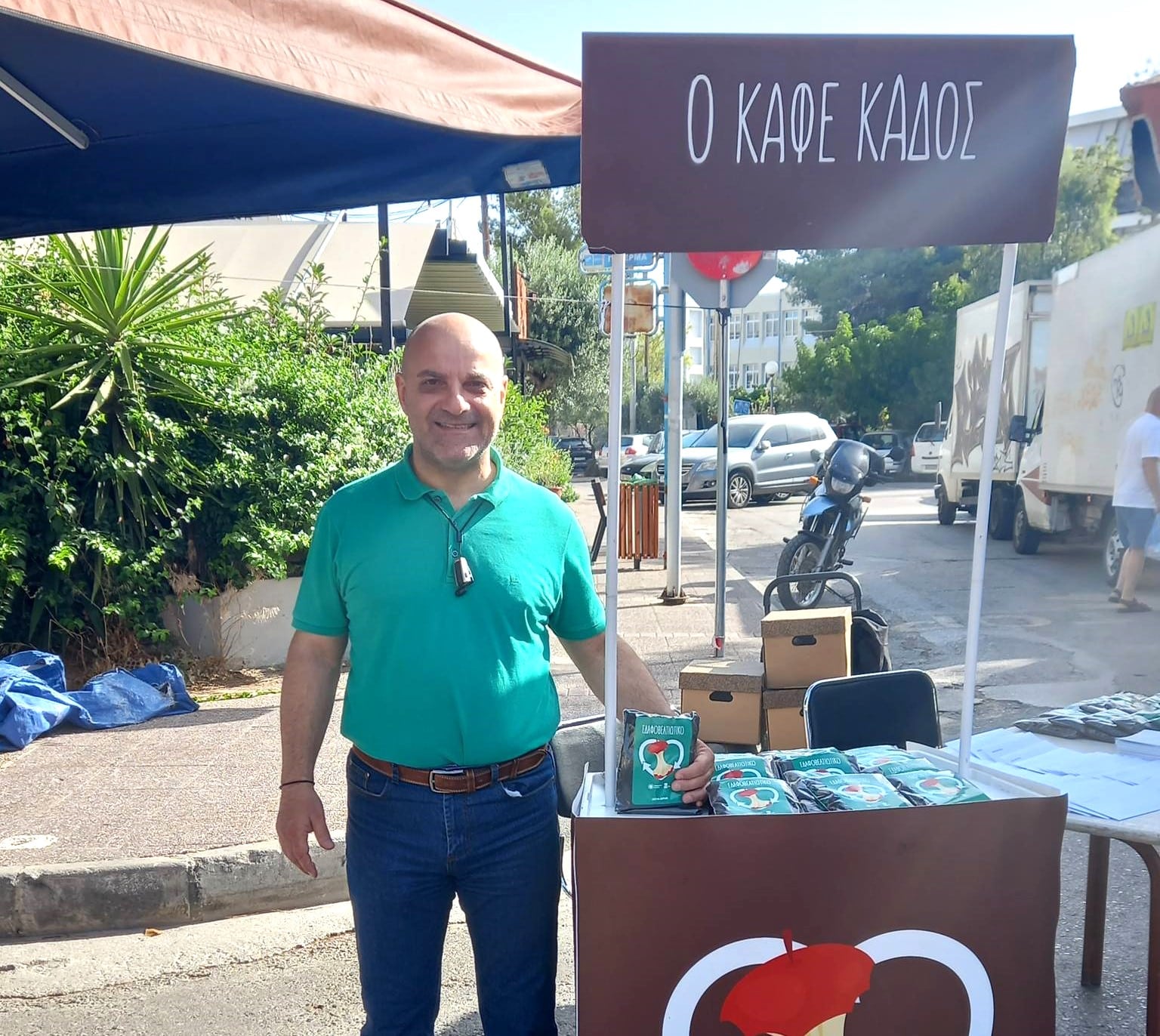 Φ. Τσομπάνογλου: Επεκτείνονται οι καφέ κάδοι στις γειτονιές της Νέας Ιωνίας
