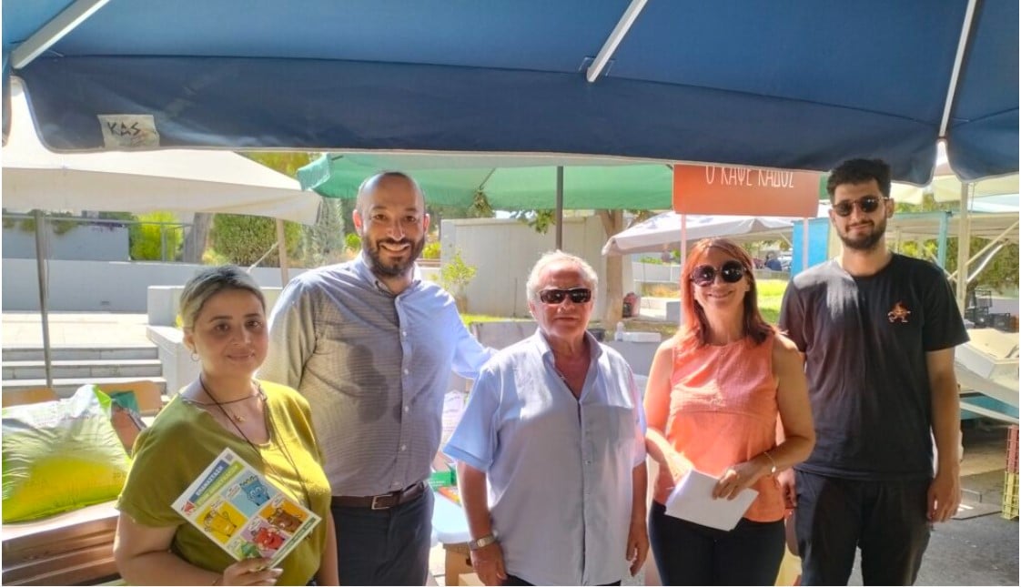 Πραγματοποιήθηκε σε Λυκόβρυση - Πεύκη η ενημέρωση για τους καφέ κάδους συλλογής βιοαποβλήτων