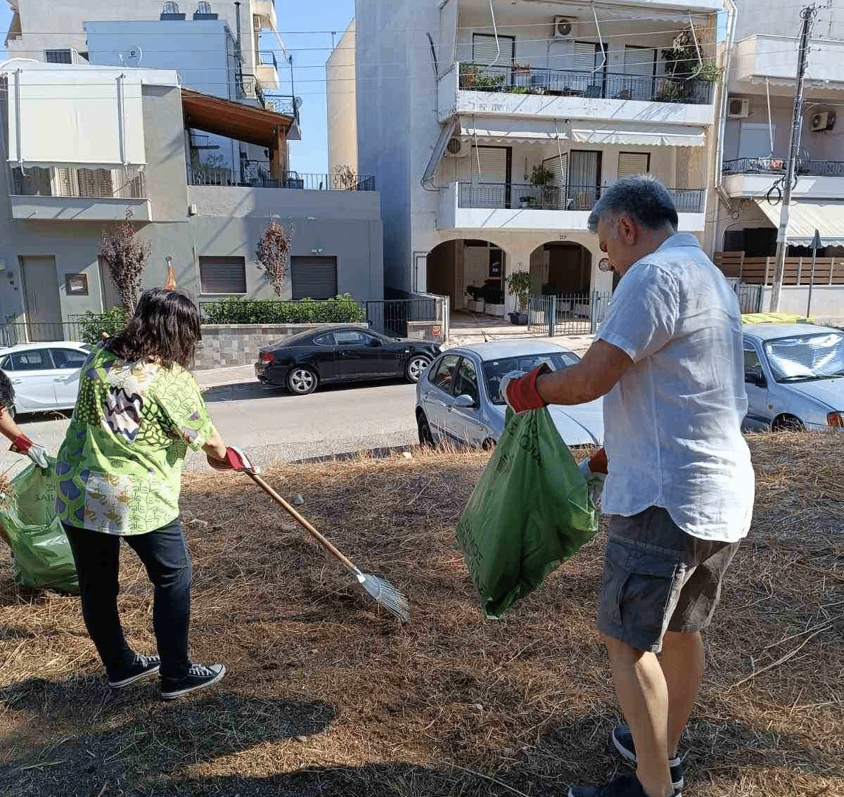 Εθελοντική δράση συλλογής απορριμμάτων με νέους στη Νέα Ιωνία