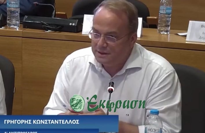 Γ. Κωνσταντέλλος: Βάζουν πιο ψηλά τους ξενοδόχους από την τοπική αυτοδιοίκηση (vid)