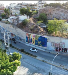 Η τοιχογραφία των Βραζιλιάνων καλλιτεχνών στη Νέα Ιωνία