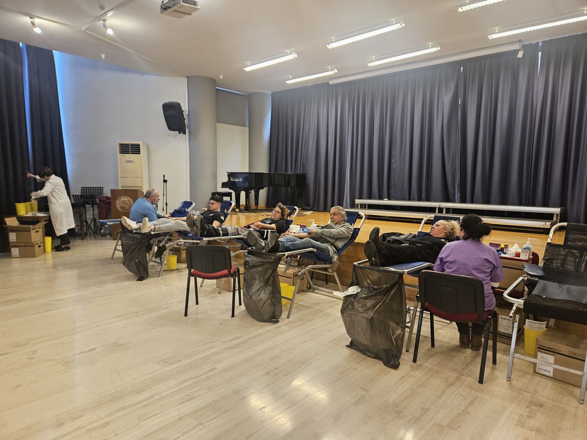 Πραγματοποιήθηκε η αιτήσια αιμοδοσία του Δήμου Ηρακλείου Αττικής