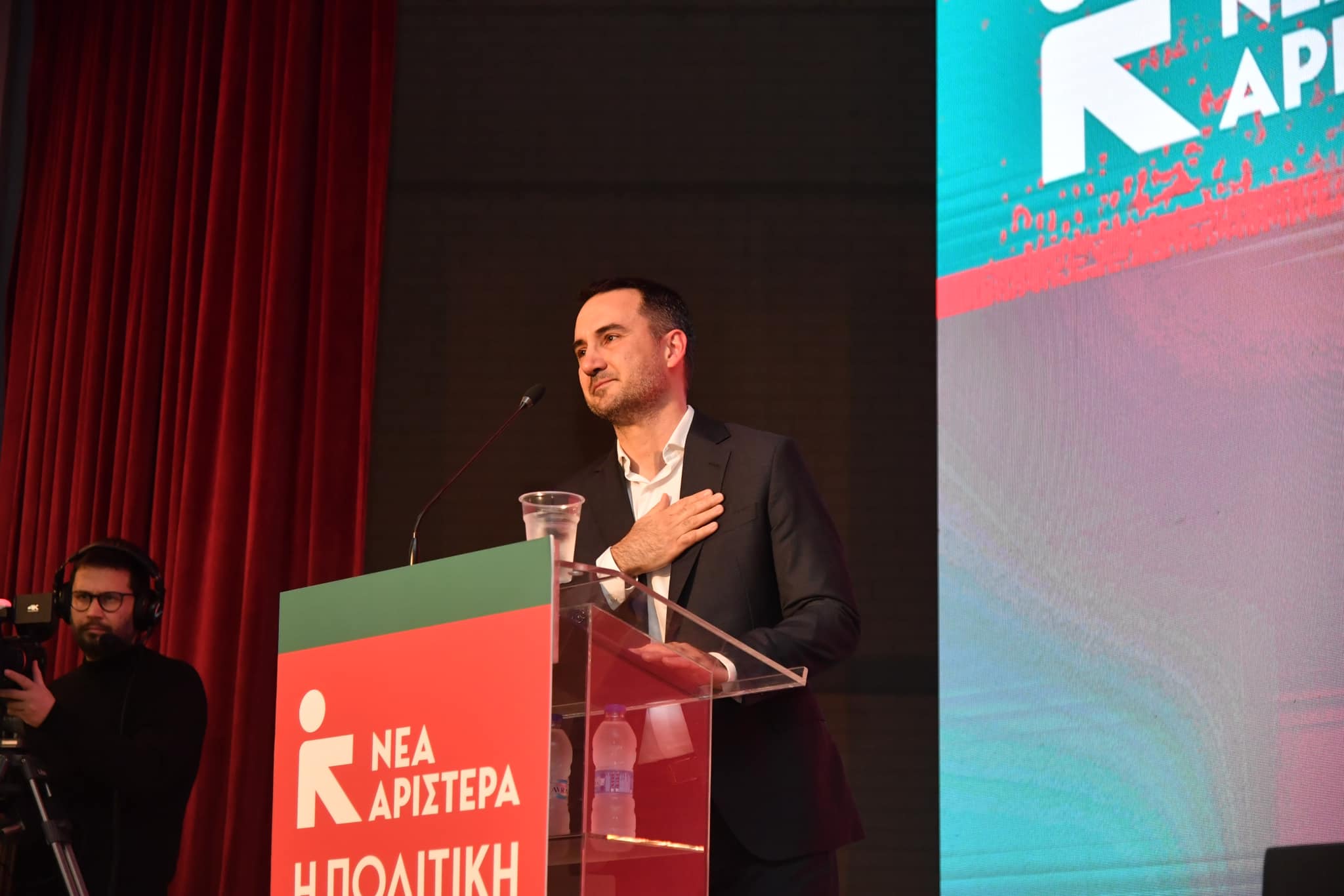 Διαψεύδονται τα σενάρια παραίτησης του Αλ. Χαρίτση από την ηγεσία της Νέας Αριστεράς