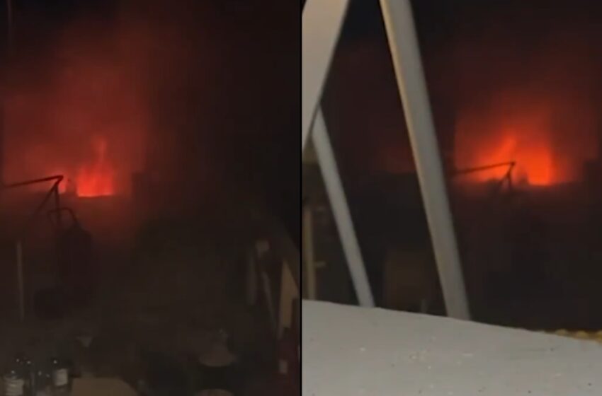 To Ισραήλ βομβάρδισε διεθνή ανθρωπιστική αποστολή σε διεθνή ύδατα - Το πλοίο βυθίζεται (vid)