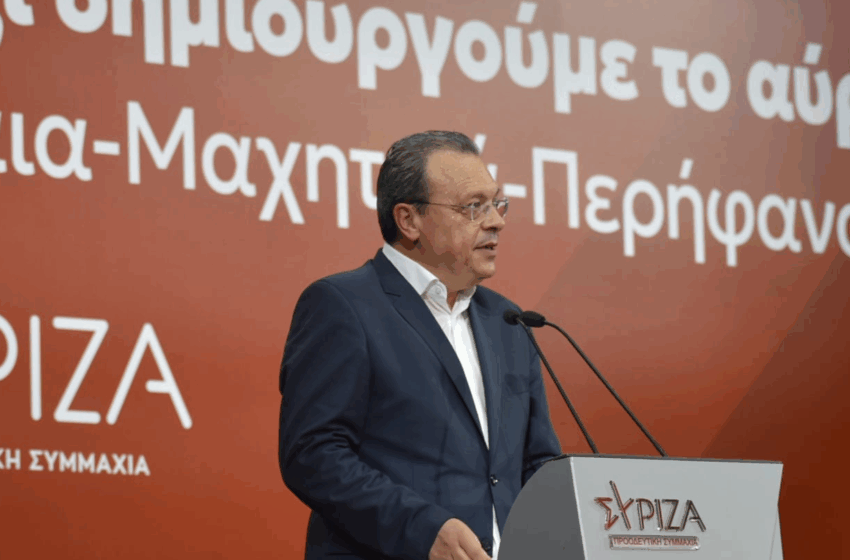  Σ. Φάμελλος: Αντί να ασχοληθεί με την Τουρκία κατηγόρησε την Ισπανία ο πρωθυπουργός