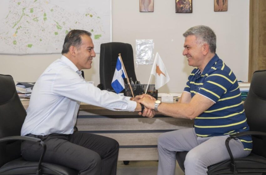  Στη Νέα Ιωνία ο Δήμαρχος του αδελφοποιημένου Δήμου Λευκονοίκου