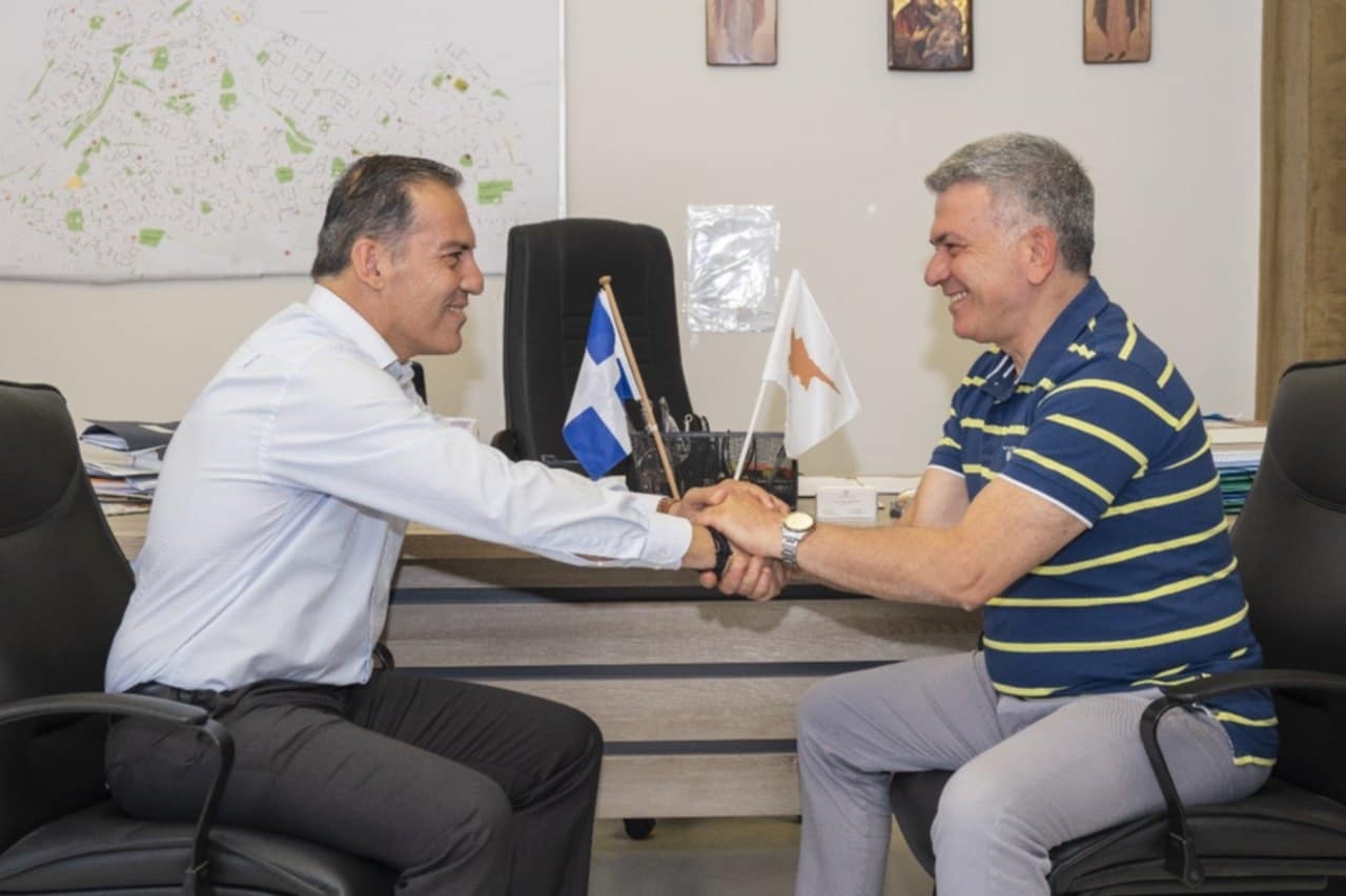 Στη Νέα Ιωνία ο Δήμαρχος του αδελφοποιημένου Δήμου Λευκονοίκου