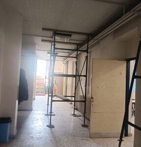Ξεκίνησαν οι εργασίες αντιστήριξης στο 7ο Δημοτικό Ηρακλείου Αττικής