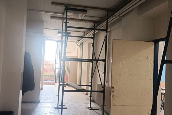 Ξεκίνησαν οι εργασίες αντιστήριξης στο 7ο Δημοτικό Ηρακλείου Αττικής
