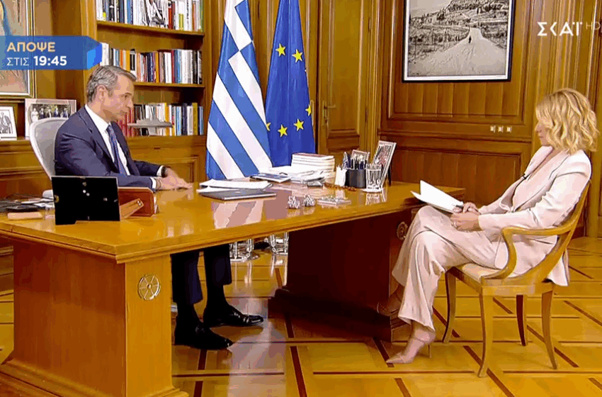 Συνέντευξη στη... νύφη του θα δώσει ο Κυριάκος Μητσοτάκης