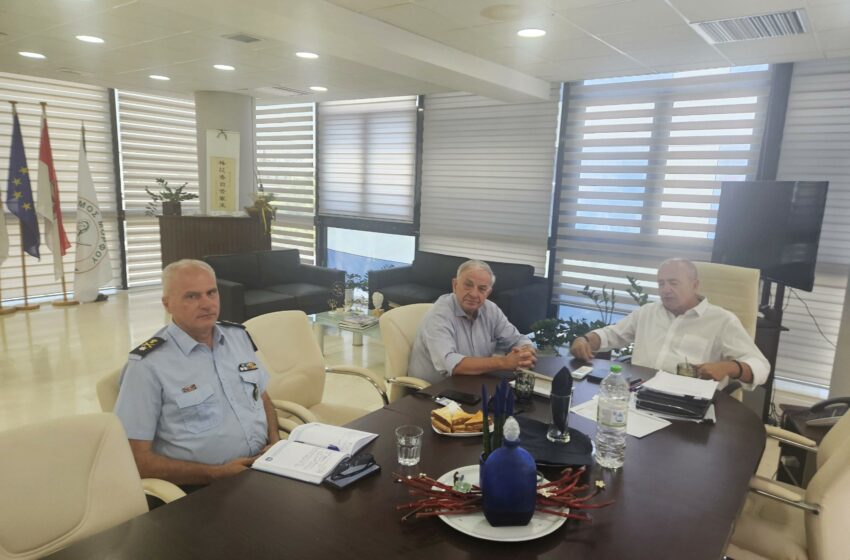 Με στελέχη της αστυνομίας συναντήθηκε ο Νίκος Μπάμπαλος