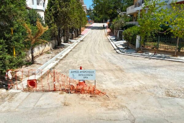 Εξελίσσονται οι εργασίες της οδού Μοστρού, στο Σωρό