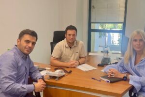 Συναντήθηκαν οι αντιδήμαρχοι Οικονομικών Λυκόβρυσης - Πεύκης, Ν. Ιωνίας και Ηρακλείου Αττ.