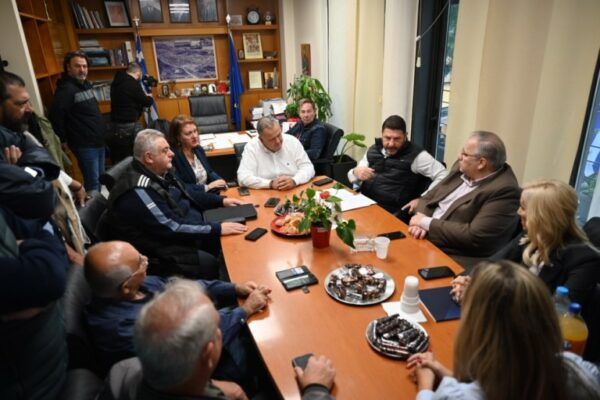 Επίσκεψη του Νίκου Χαρδαλιά στον Δήμο Νέας Φιλαδέλφειας - Νέας Χαλκηδόνας