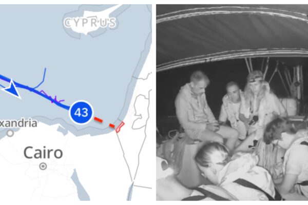 Πλησιάζει στη Γάζα ο Παγκόσμιος Στόλος - Ζωντανή εικόνα από τα ελληνικά σκάφη (live)