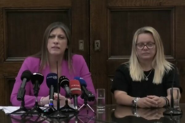 Ζ. Κωνσταντοπούλου: «Μεγάλη νίκη του Πάνου Ρούτσι» - Ανακοινώσεις στις 20:00