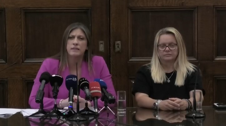 Ζ. Κωνσταντοπούλου: «Μεγάλη νίκη του Πάνου Ρούτσι» - Ανακοινώσεις στις 20:00