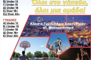 Έρχεται το Keratsini 3on3 Basketball