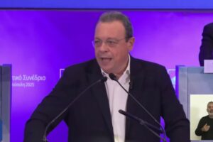 Σ. Φάμελλος σε ΚΕΔΕ: Όχι στην ερήμωση της υπαίθρου – Στη Βουλή το κλείσιμο των ΕΛΤΑ