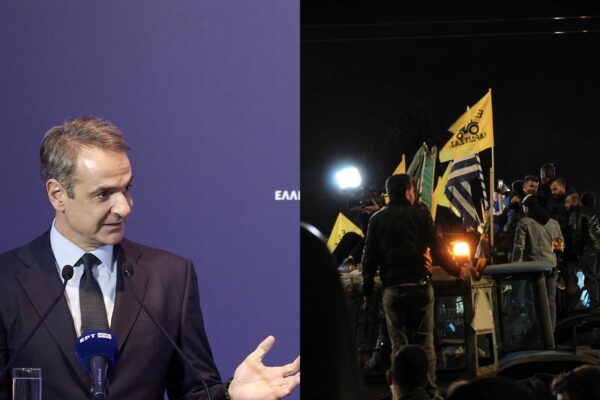 Από χωματόδρομο φυγαδεύτηκε ο Κ. Μητσοτάκης στην Αλεξανδρούπολη για να μη συναντήσει τους αγρότες