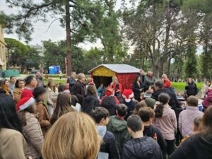 Μαθητές της πόλης στόλισαν έλατα στο κτήμα Φιξ