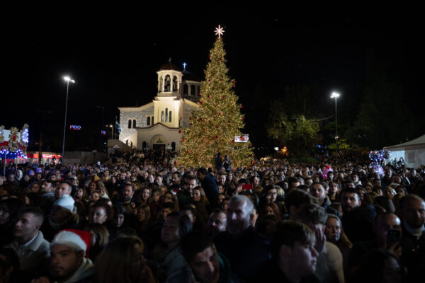 Ξεκίνησαν οι χριστουγεννιάτικες εκδηλώσεις στην Αγία Παρασκευή
