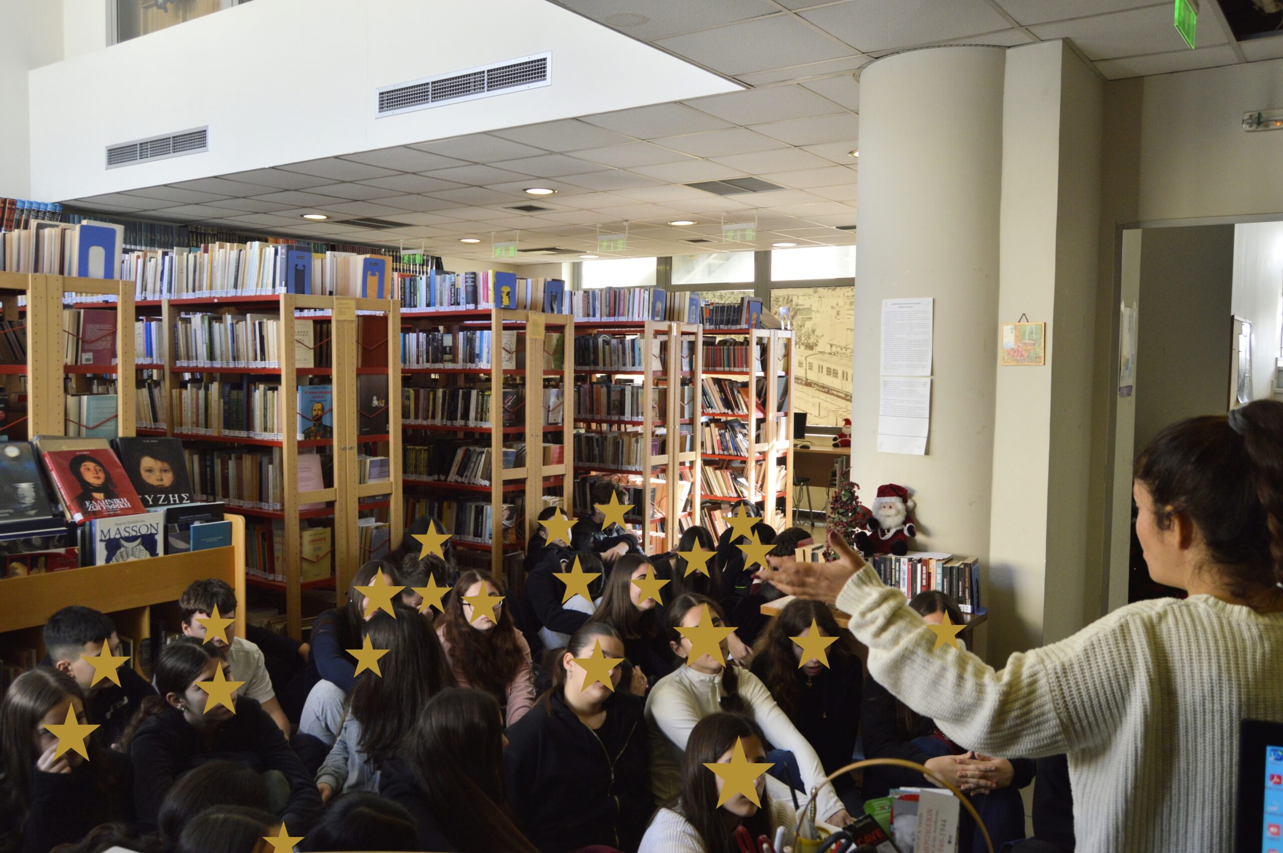 Γνωριμία με τη Δημοτική Βιβλιοθήκη για μαθητές του 5ου Γυμνασίου Νέας Ιωνίας