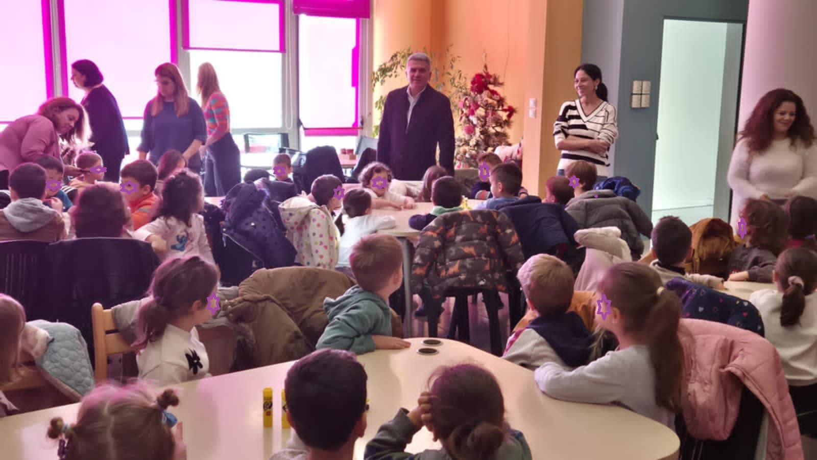 Στη Δημοτική Βιβλιοθήκη το 7ο Νηπιαγωγείο Νέας Ιωνίας