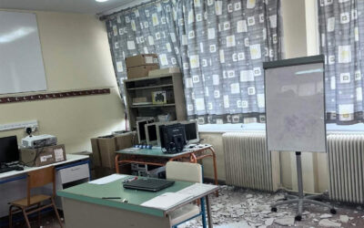 Γαλάτσι: Πτώση σοβάδων σε Δημοτικό - Άμεσα μέτρα ζητούν οι γονείς