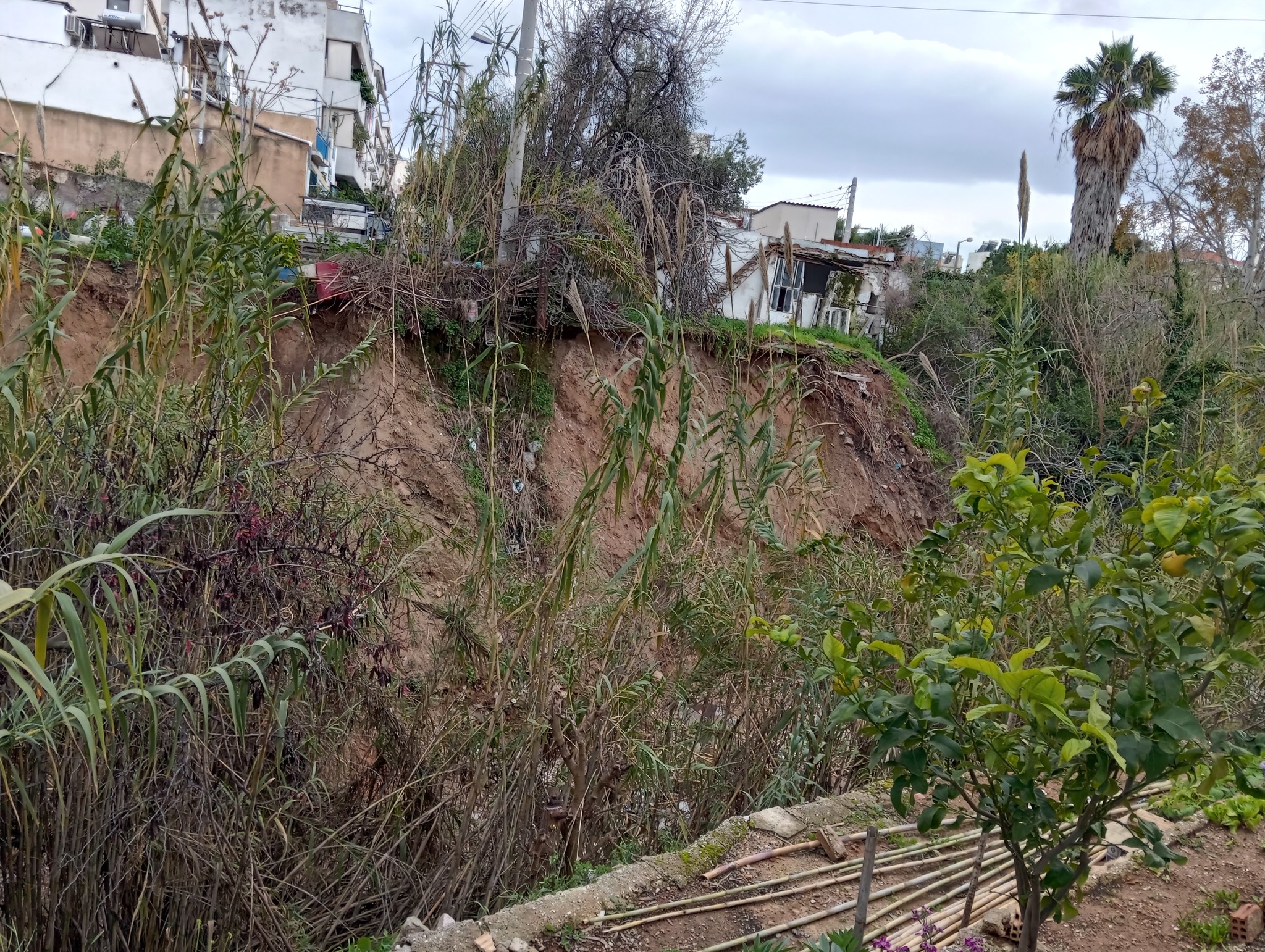 Στο ρέμα Πικροδάφνης ο Νίκος Χαρδαλιάς μετά τις πρόσφατες πλημμύρες
