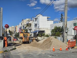 Ηράκλειο: Αλλάζουν τον αγωγό αποχέτευσης στην οδό Κύπρου